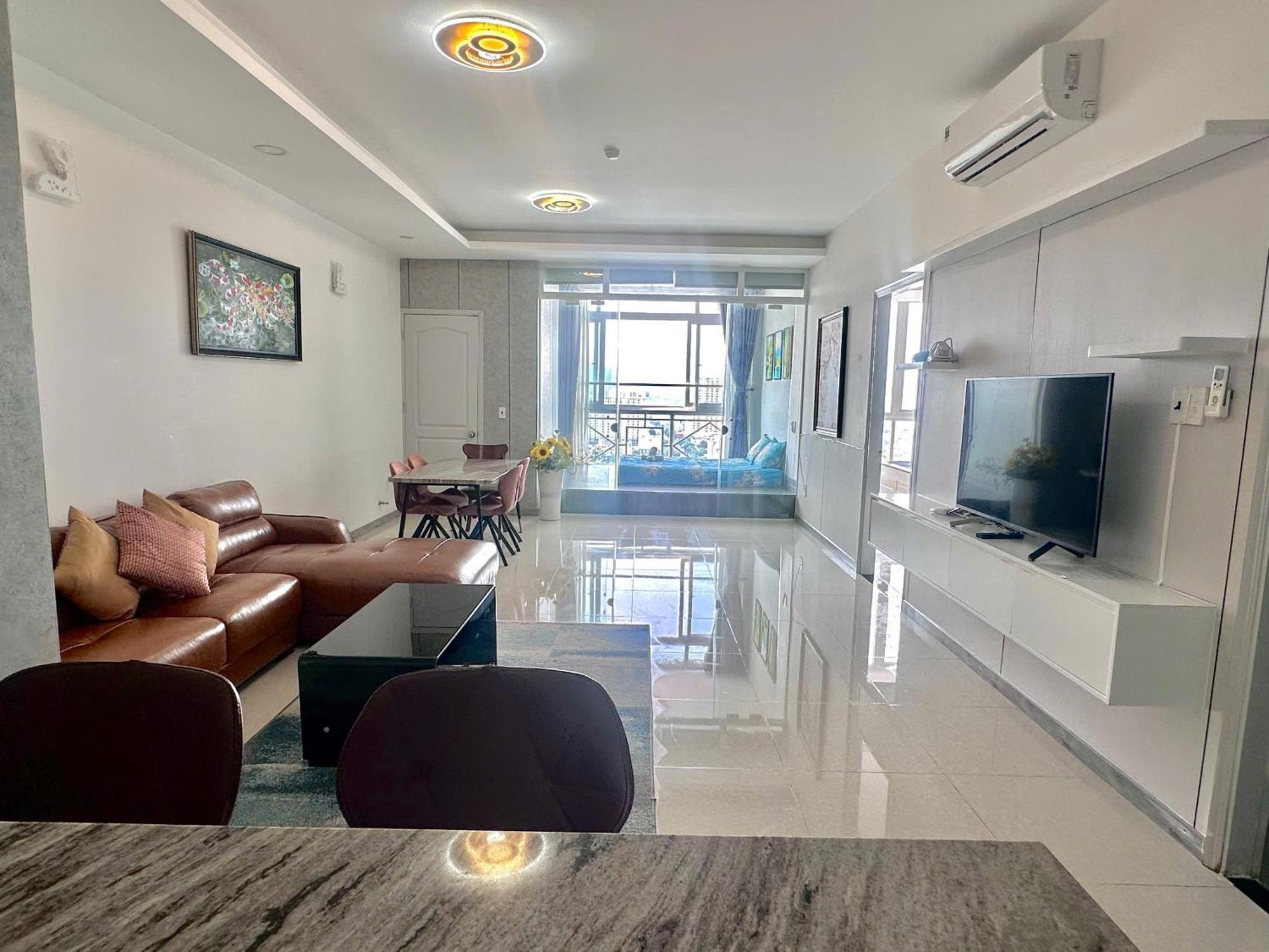 150 m2, 3 yatak odalı, 3 banyolu Daire, Thang Tam bölgesinde Vung Tau Oda fotoğraf